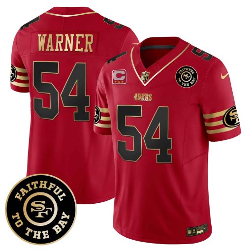 Fred Warner San Francisco 49ers #54 Faithful To The Bay Vapor Limited Jersey - Red