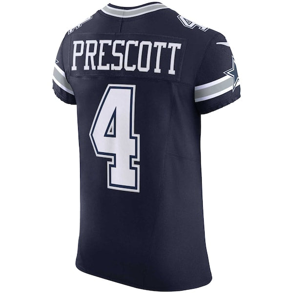 Dak Prescott Dallas Cowboys Nike Vapor F.U.S.E. Elite Jersey - Navy - Image 3
