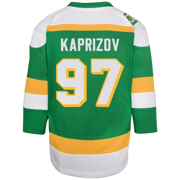 Kirill Kaprizov Minnesota Wild Preschool 2023/24 Alternate Replica Player Jersey?ยจC Green - Image 3