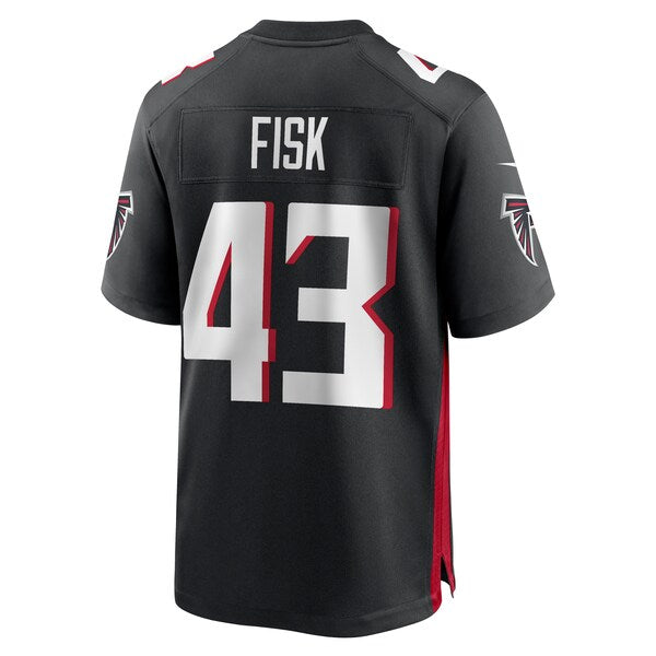 Tucker Fisk Atlanta Falcons Nike Player Game Jersey - Black - Image 3