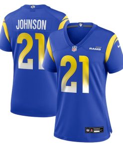 Alex Johnson Los Angeles Rams Nike Women's Team Game Jersey -  Royal