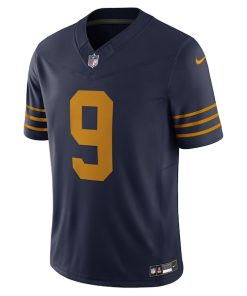 Alternative view of Christian Watson Green Bay Packers Nike The 1923 Classic Vapor F.U.S.E. Limited Jersey - Navy