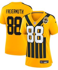 Pat Freiermuth Pittsburgh Steelers Nike Women's Alternate 1933 Throwback Game Jersey - Gold
