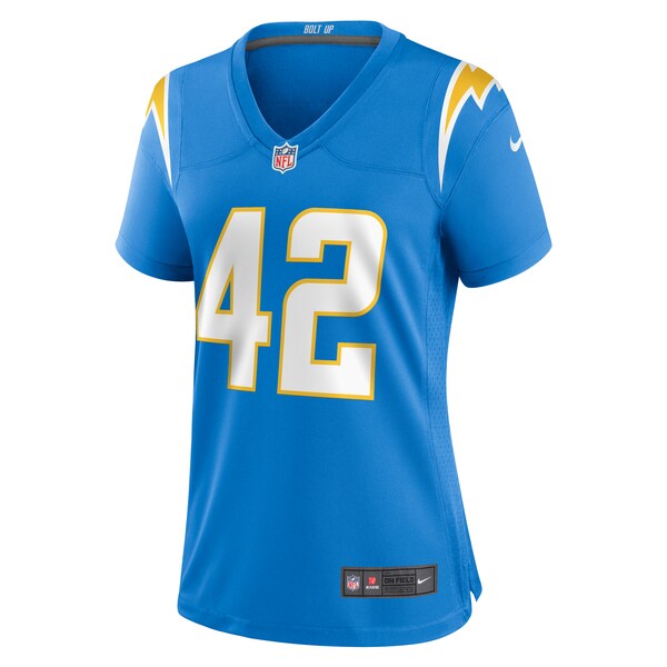 Elijah Dotson Los Angeles Chargers Nike Women's Team Game Jersey - Powder Blue - Image 2