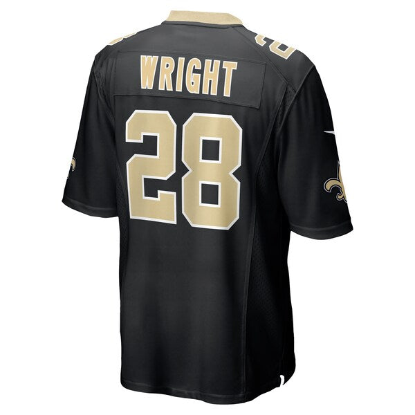 Rejzohn Wright New Orleans Saints Nike Game Jersey - Black - Image 2