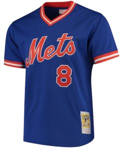 Alternative view of Gary Carter New York Mets Batting Practice Jersey - Royal