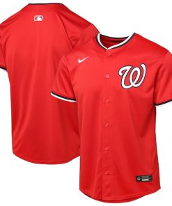 Washington Nationals Youth Alternate 2 Limited Jersey - Red