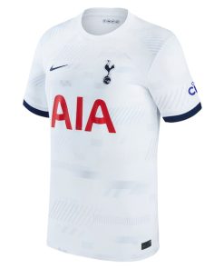 Alternative view of Tottenham Hotspur Nike Home 2023/24 Replica Jersey - White