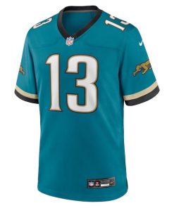 Alternative view of Christian Kirk Jacksonville Jaguars Nike Prowler Throwback Player Game Jersey - Teal