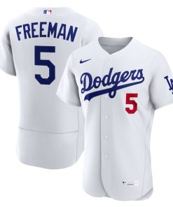 Freddie Freeman Los Angeles Dodgers Nike Home Authentic Jersey - White