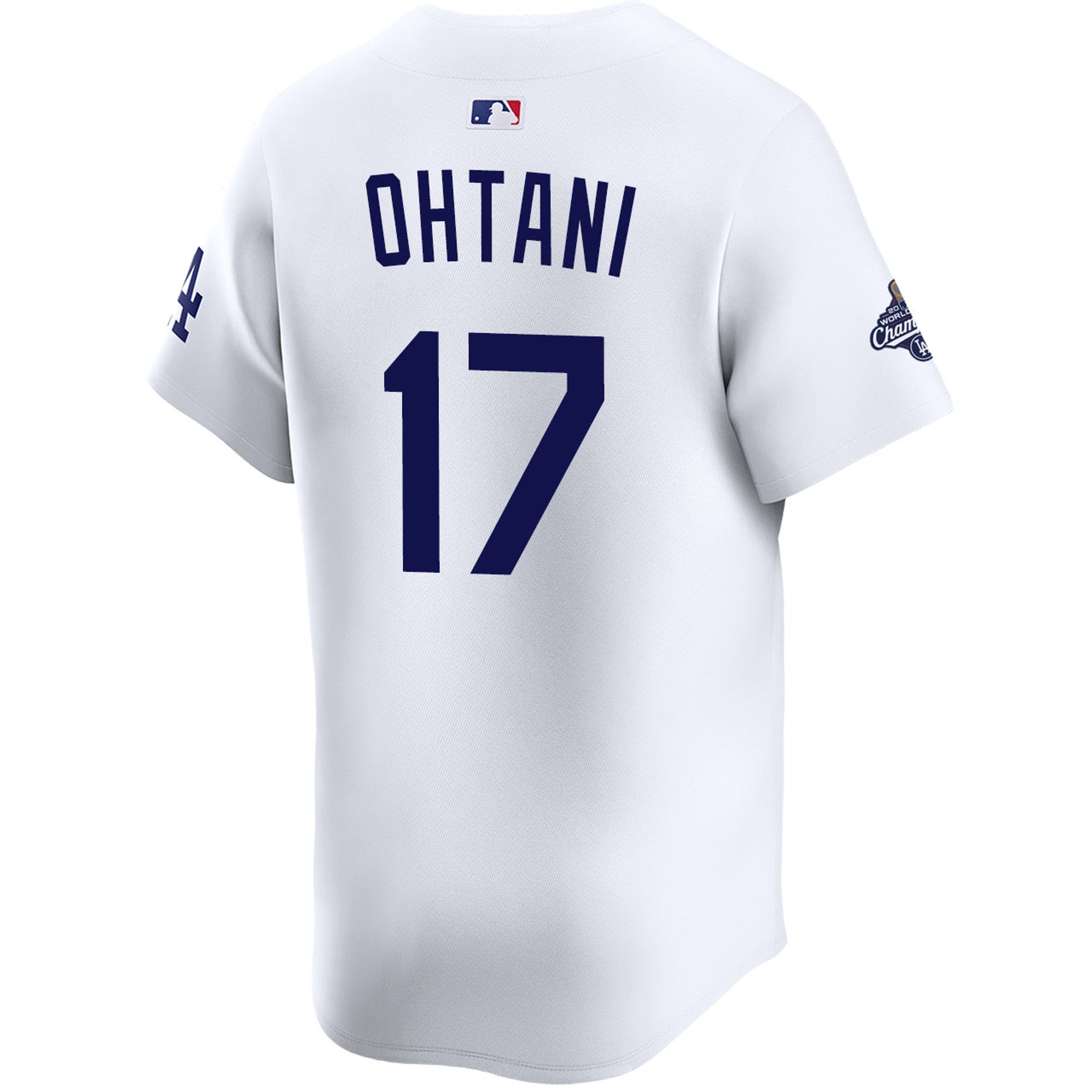 Shohei Ohtani Los Angeles Dodgers Nike 2025 World Series Champions Limited Jersey - White - Image 3