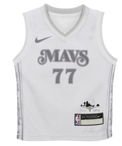 Alternative view of Luka Don?i? Dallas Mavericks Nike Preschool 2024/25 Swingman Player Jersey -  City Edition - White