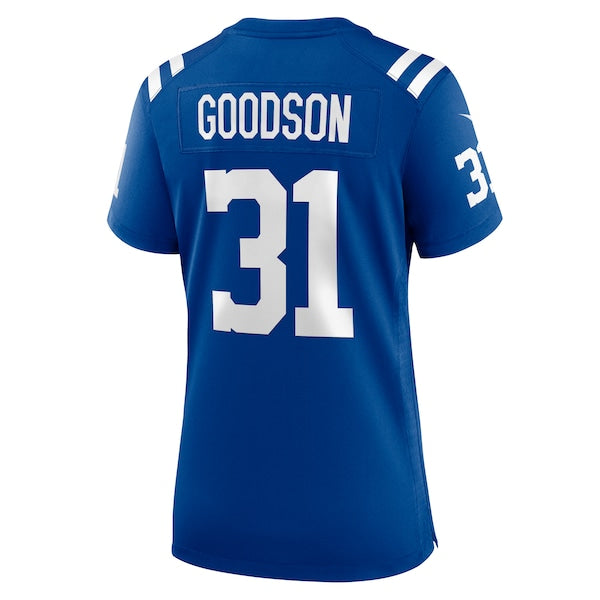 Tyler Goodson Indianapolis Colts Nike Women's Game Jersey - Royal - Image 4