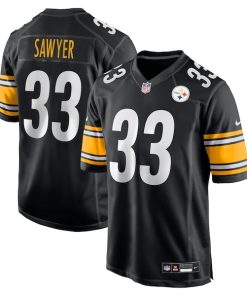 Jack Sawyer Pittsburgh Steelers Nike Team Game Jersey -  Black