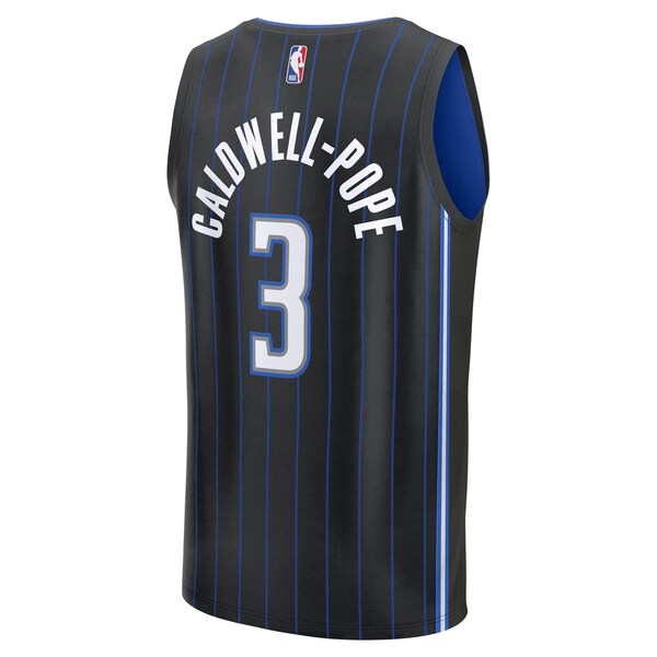 Kentavious Caldwell-Pope Orlando Magic Youth Fast Break Replica Player Jersey - Icon Edition - Black - Image 3