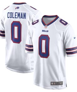 Alternative view of Keon Coleman Buffalo Bills Nike Game Jersey -  White/Red