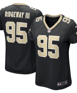 John Ridgeway III New Orleans Saints Nike Women's  Game Jersey -  Black