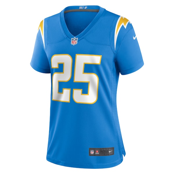 Junior Colson Los Angeles Chargers Nike Women's Game Jersey - Powder Blue - Image 2