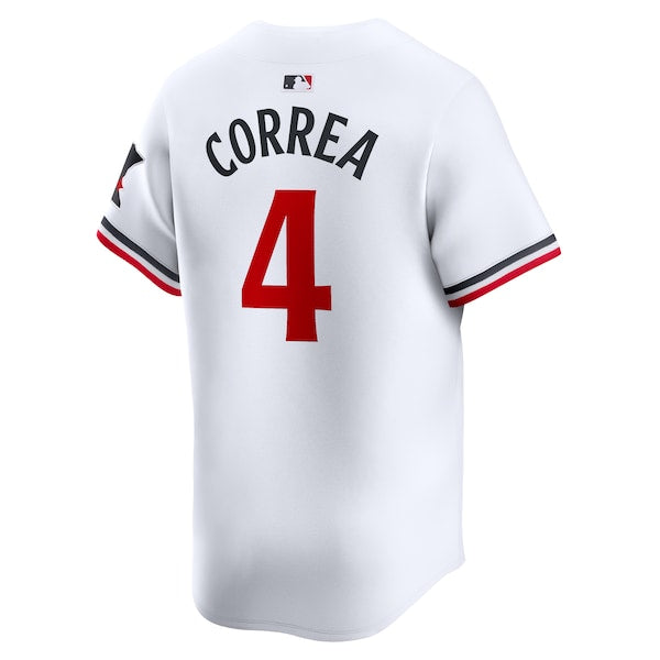 Carlos Correa Minnesota Twins Nike Home Limited Player Jersey - White - Image 3