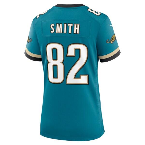Jimmy Smith Jacksonville Jaguars Nike Women's Prowler Throwback Retired Player Game Jersey - Teal - Image 3