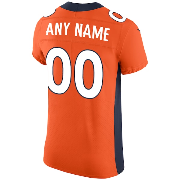 Denver Broncos Nike Vapor Untouchable Custom Elite Jersey - Orange - Image 3