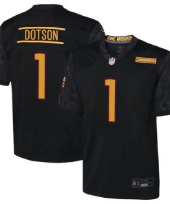 Jahan Dotson Washington Commanders Nike Youth Game Jersey - Black