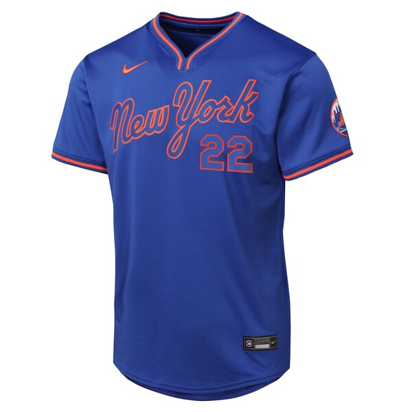 Juan Soto New York Mets Nike Preschool Alternate 2 Limited Jersey?ยจC Royal/White - Image 4