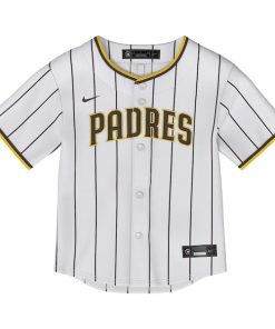 Alternative view of San Diego Padres Toddler Home Replica Jersey - White