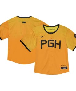Pittsburgh Pirates Nike Toddler City Connect Limited Jersey - Yellow