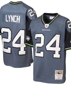 Marshawn Lynch Seattle Seahawks  Youth Legacy Jersey - Blue