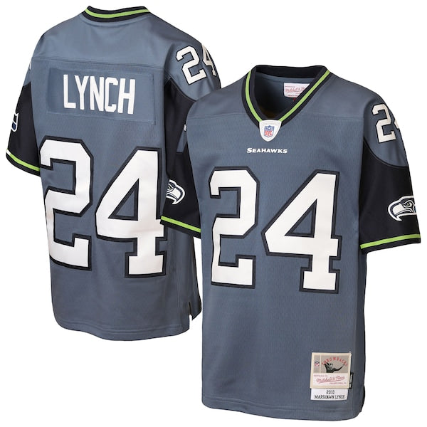 Marshawn Lynch Seattle Seahawks Legacy Jersey - Blue