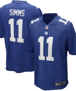 Phil Simms New York Giants Nike Game Retired Player Jersey - Royal