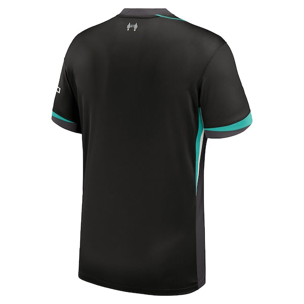 Liverpool Nike 2024/25 Away Replica Blank Jersey - Forest Green - Image 3