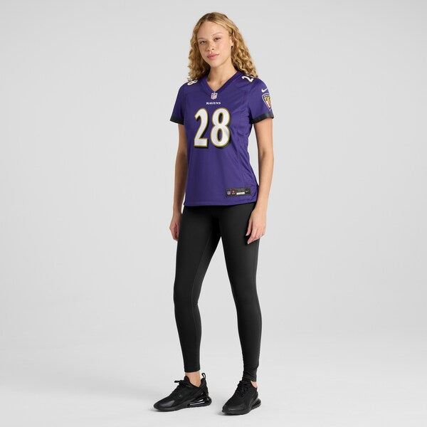Sanoussi Kane Baltimore Ravens Nike Women's Game Jersey - Purple - Image 4