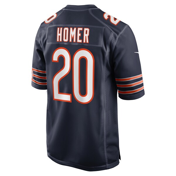 Travis Homer Chicago Bears Nike Game Player Jersey - Navy - Image 3
