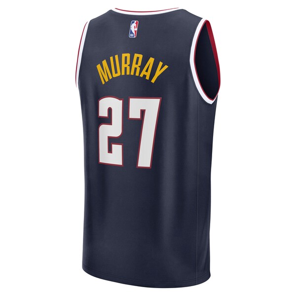 Jamal Murray Denver Nuggets Fast Break Replica Player Jersey - Icon Edition - Navy - Image 3