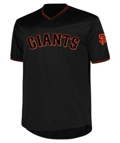 Alternative view of San Francisco Giants Profile Big & Tall Pop Fashion Jersey - Black
