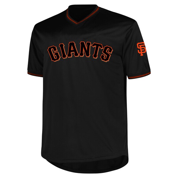 San Francisco Giants Profile Big & Tall Pop Fashion Jersey - Black - Image 2