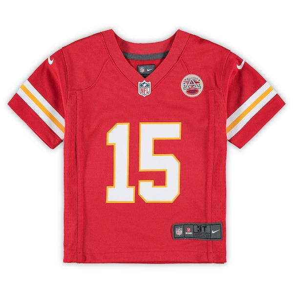 Patrick Mahomes Kansas City Chiefs Nike Toddler Game Jersey - Red - Image 2