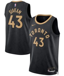 Pascal Siakam Toronto Raptors Nike Unisex 2022/23 Swingman Jersey - City Edition - Black