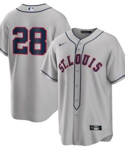 Nolan Arenado St. Louis Cardinals Nike 2024 Rickwood Classic Replica Player Jersey - Gray