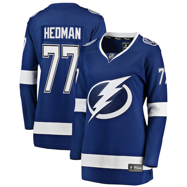 Victor Hedman Tampa Bay Lightning Women's Breakaway Player Jersey - Blue