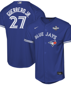 Youth Toronto Blue Jays Vladimir Guerrero Jr. Nike Royal 2025 World Series Alternate Replica Jersey