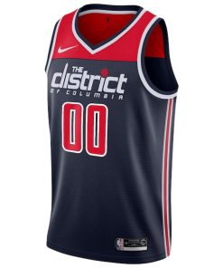 Alternative view of Washington Wizards Nike 2019/20 Custom Swingman Jersey Navy - Statement Edition