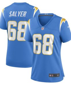 Jamaree Salyer Los Angeles Chargers Nike Women's Game Player Jersey - Powder Blue