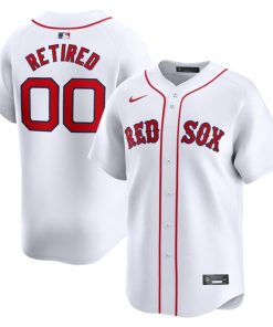 Boston Red Sox Nike Home Limited Pick-A-Player Retired Roster Jersey - White