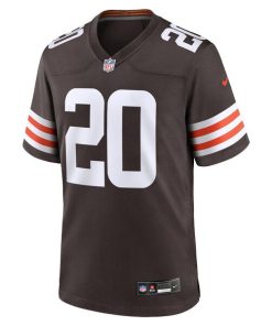 Alternative view of Pierre Strong Jr. Cleveland Browns Nike Team Game Jersey -  Brown