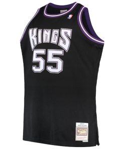 Alternative view of Jason Williams Sacramento Kings Big & Tall 2000/01 Hardwood Classics Swingman Jersey - Black