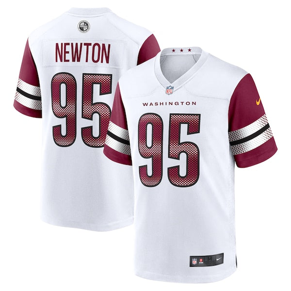 Jer'Zhan Newton Washington Commanders Nike Game Jersey - White