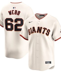Logan Webb San Francisco Giants Nike Home Limited Player Jersey - Cream
